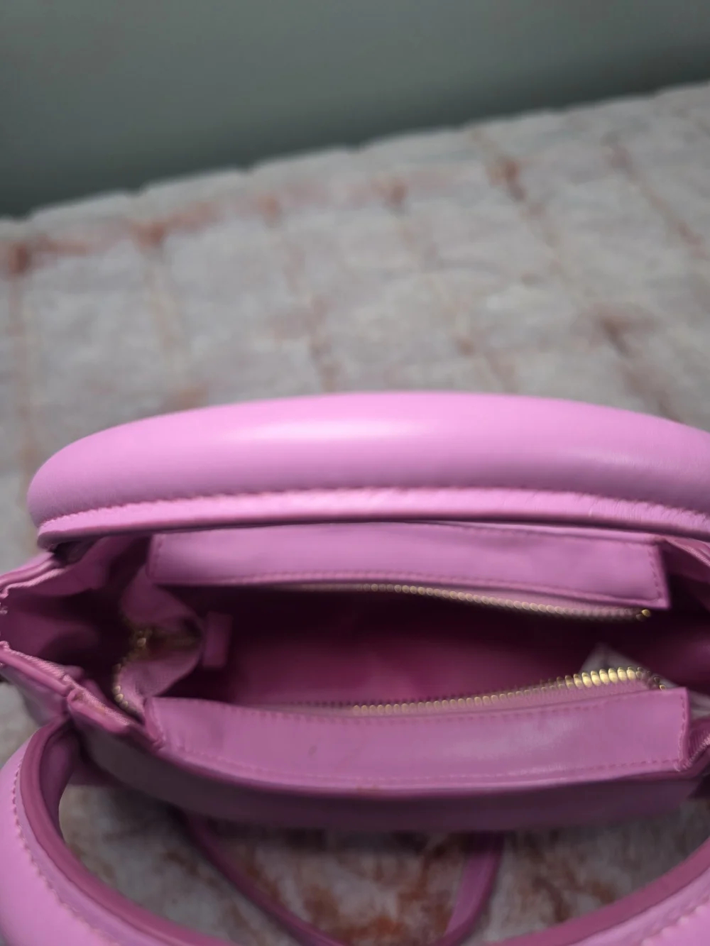 a new day Pink Curved Top-Handle Shoulder Bag